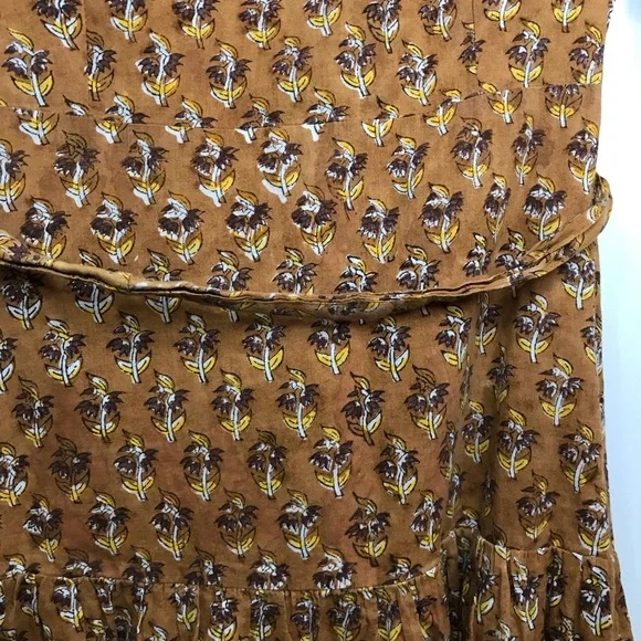 Daughters of India Light Brown Midi Dress - Picture 11 of 16